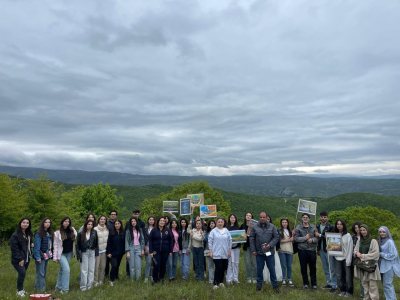 BDU tələbələri Şahdağ Milli Parkında
