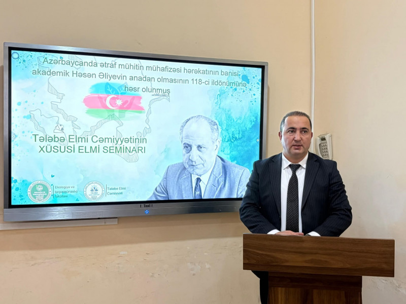 Xüsusi elmi seminar keçirilib