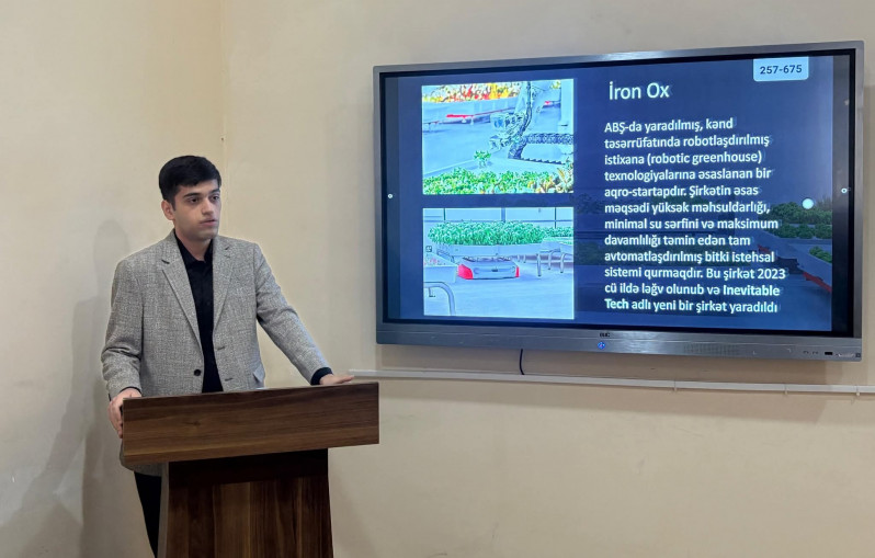 Tələbə Elmi Cəmiyyətinin (TEC) növbəti seminarı keçirilib