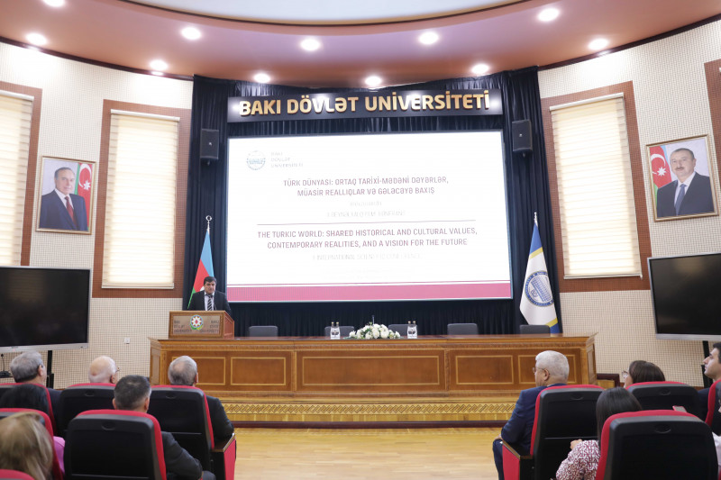 BDU-da “Türk dünyası: ortaq tarixi-mədəni dəyərlər, müasir reallıqlar və gələcəyə baxış” mövzusunda II Beynəlxalq elmi konfrans