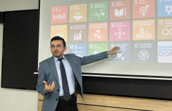 BDU-da “Geosiyasətdə urbanizasiyanın rolu” mövzusunda görüş