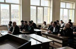 Tarix fakültəsinin Tələbə Elmi Cəmiyyətinin nəzdində fəaliyyət göstərən “Gənc Arxeoloq” dərnəyinin elmi seminarı olmuşdur