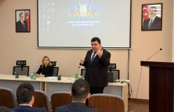 Psixologiya kafedrasının müəllimləri Baş Prokurorluğun Elm-Tədris Mərkəzində icbari təlim proqramında çıxış ediblər