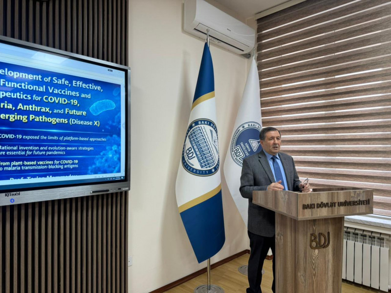 Professor Tərlan Məmmədov tərəfindən elmi seminar keçirilib