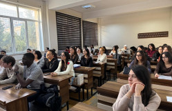 BDU-da Tələbə Elmi Cəmiyyəti tərəfindən süni intellekt və musiqi mövzusunda elmi tədbir keçirilib