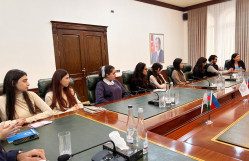 BDU-nun tərəfdaşlığı ilə keçirilən “Qərbi Azərbaycanın Gənc Səfirləri – II” layihəsinin açılış mərasimi