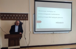 2025-ci ilin yekununa dair Fakültə Elmi Şurasının iclası keçirilmişdir