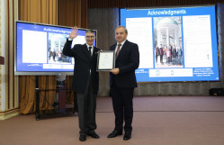 Dünya şöhrətli alim, Kimya üzrə Nobel mükafatı laureatı Əziz Səncər BDU-da