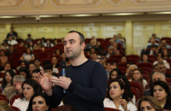 Dünya şöhrətli alim, Kimya üzrə Nobel mükafatı laureatı Əziz Səncər BDU-da