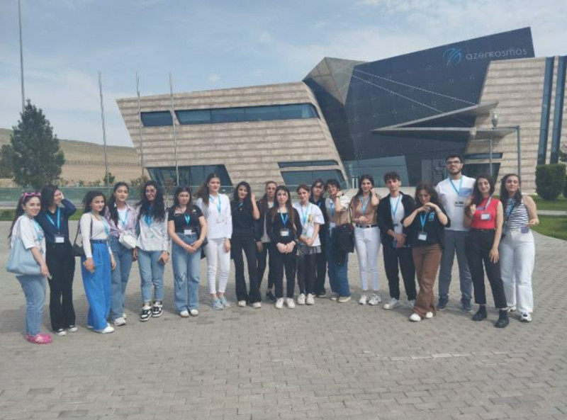 BDU Biologiya fakültəsinin tələbələri “Azərkosmos”da