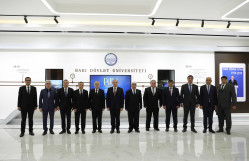 Türkmənistanın Azərbaycandakı səfiri və Elmlər Akademiyasının prezidenti BDU-da