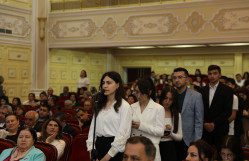 BDU-da tanınmış alim, şair, professor Mahirə Nağıqızı ilə görüş