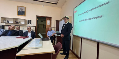 Doktorluq dissertasiyasının ilkin müzakirəsi keçirilib