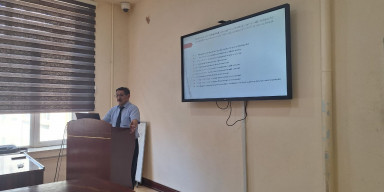 Elmi seminarda doktorluq dissertasiyasının müzakirəsi keçirilib