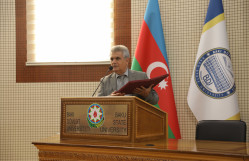 BDU-da görkəmli alim və pedaqoq Əhməd Abdinovun 80 illik yubileyi qeyd olunub