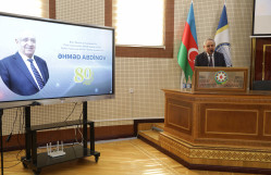 BDU-da görkəmli alim və pedaqoq Əhməd Abdinovun 80 illik yubileyi qeyd olunub