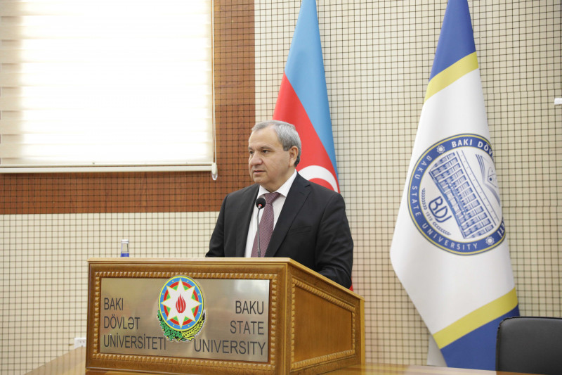 BDU-da AMEA-nın müxbir üzvü Namiq Cəlilovun 70 illik yubileyi qeyd olunub