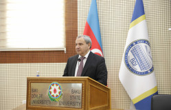 BDU-da AMEA-nın müxbir üzvü Namiq Cəlilovun 70 illik yubileyi qeyd olunub