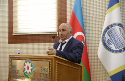 BDU-da AMEA-nın müxbir üzvü Namiq Cəlilovun 70 illik yubileyi qeyd olunub