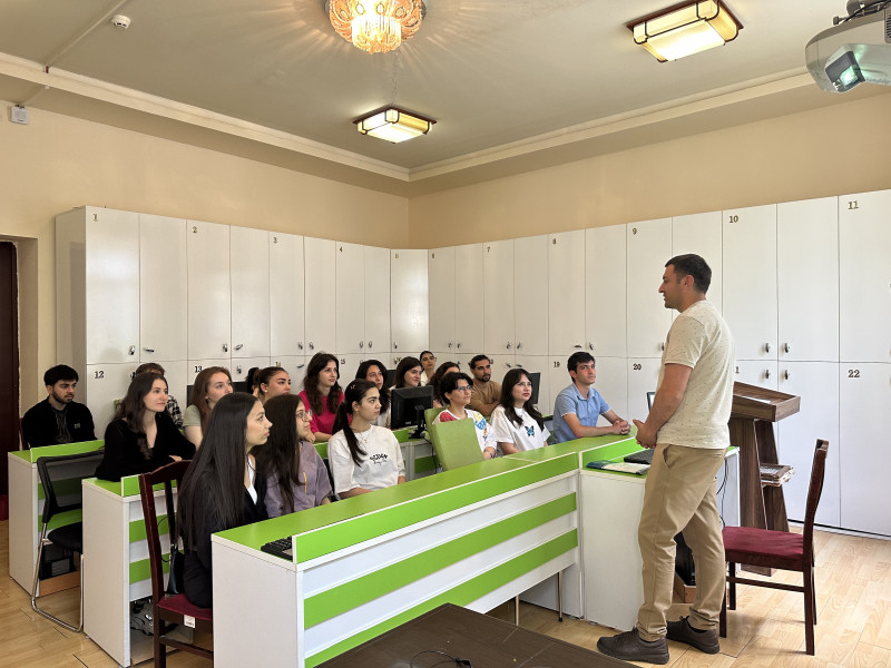 BDU tələbələri narkomaniyanın mənfi təsirləri barədə maarifləndirilib