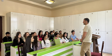 BDU tələbələri narkomaniyanın mənfi təsirləri barədə maarifləndirilib