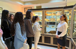 BDU tələbələri üçün ETSN-in Azərbaycan Geologiya Muzeyində interaktiv dərs