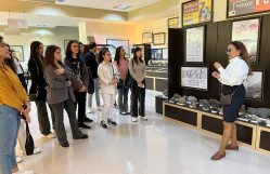 BDU tələbələri üçün ETSN-in Azərbaycan Geologiya Muzeyində interaktiv dərs