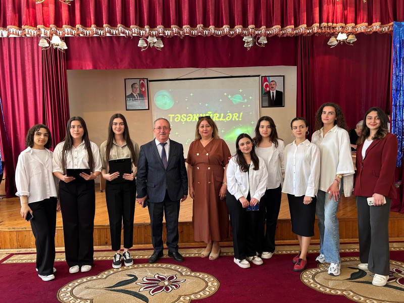 Orta məktəbdə"Fizika yaradıcılıq gecəsi" keçirilib