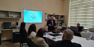 Maddə quruluşu kafedrasında elmi seminar keçirilib