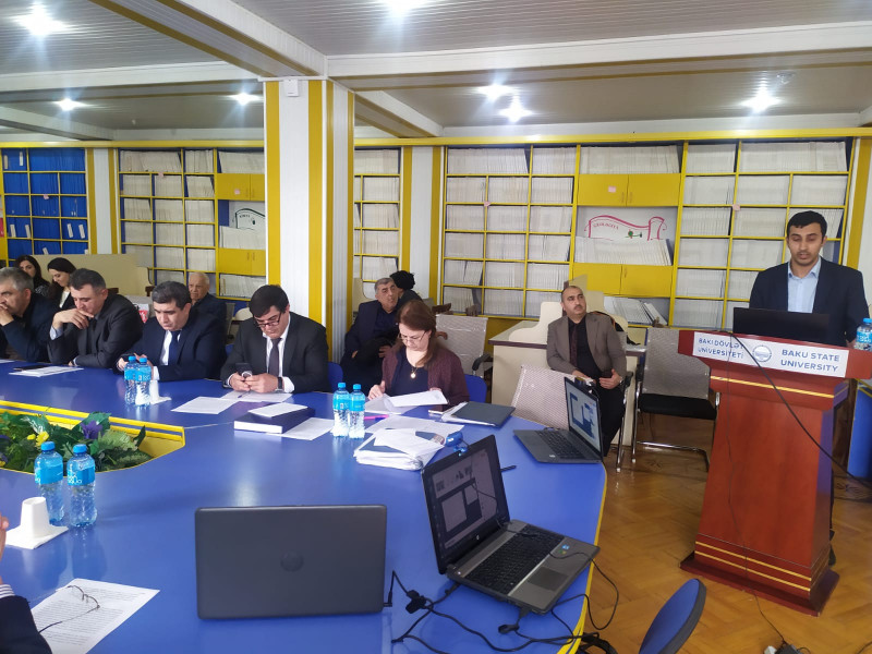 Fizika fakültəsində dissertasiya müdafiəsi keçirilib