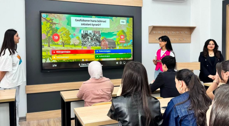 “Yer silkələnir, hazırsanmı?” mövzusunda interaktiv maarifləndirici tədbir