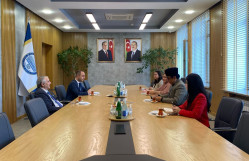 İndoneziyanın Şərif Hidayətullah Cakarta Dövlət İslam Universitetinin nümayəndə heyəti BDU-da