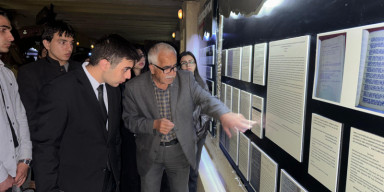 BDU könüllüləri "Siyasi repressiya qurbanları" muzeyində