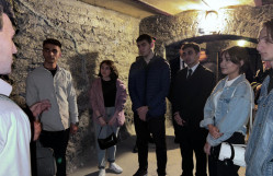 BDU könüllüləri "Siyasi repressiya qurbanları" muzeyində