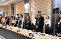 BDU-da "Könüllülük həftəsi" çərçivəsində BMT Baş Assambleyası modelinin simulyasiya konfransı