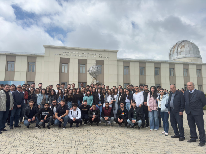 BDU tələbələri Şamaxı və Qobustanda çöl-tədris təcrübəsində