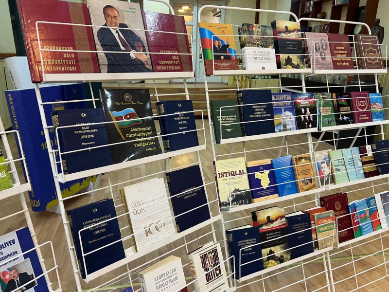 BDU-da İlyas Əfəndiyevin 110 illik yubileyi münasibətilə kitab sərgisi hazırlanıb