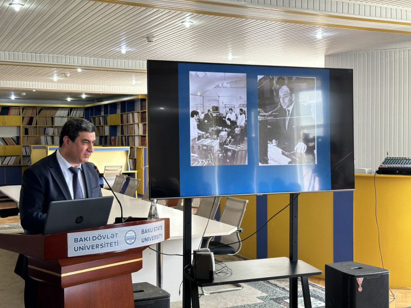 BDU-da professor Qafar Əfəndiyevin 100 illik yubileyi qeyd olunub
