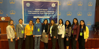 BDU-nun SABAH qruplarının tələbəsi Tacikistanda beynəlxalq elmi tədbirdə təqdimat edib