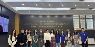 Heydər Əliyev Muzeyinə ekskursiya təşkil olunub
