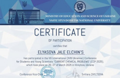 Tələbəmizin məqaləsi Beynəlxalq konfransda