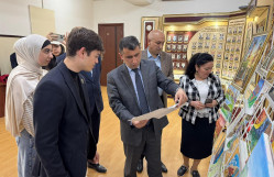 Gənc istedadlardan Ümummilli Liderə həsr olunmuş sənət töhfəsi