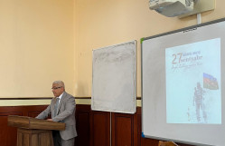 II Qarabağ müharibəsi şəhidlərinin Anım günü ilə əlaqədar olaraq tədbir keçirilmişdir.