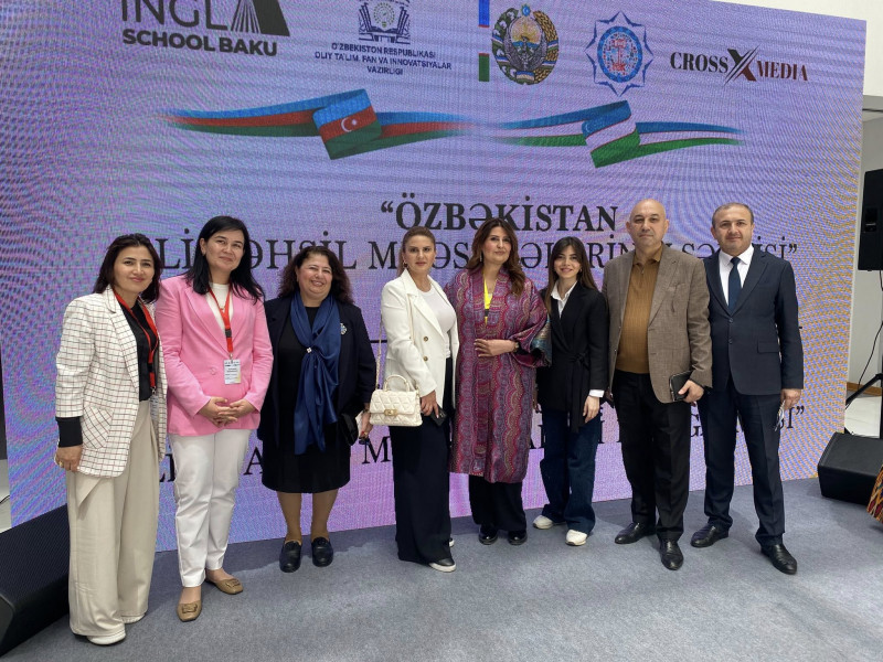 Müəllimlərimiz Özbəkistan Ali Təhsil Müəssisələrinin Sərgisində