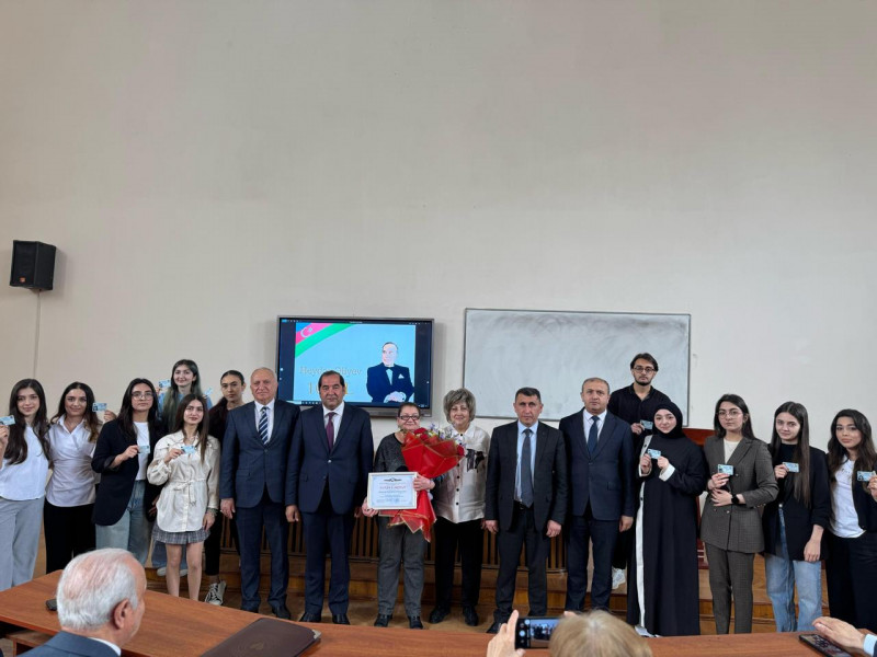 "Heydər Əliyev-Dövlətçilik məfkurəsinin və Xilaskarlıq missiyasının ulu zirvəsi" adlı tədbir keçiirlib