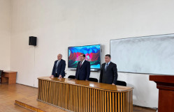 "Heydər Əliyev-Dövlətçilik məfkurəsinin və Xilaskarlıq missiyasının ulu zirvəsi" adlı tədbir keçiirlib