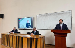 "Heydər Əliyev-Dövlətçilik məfkurəsinin və Xilaskarlıq missiyasının ulu zirvəsi" adlı tədbir keçiirlib