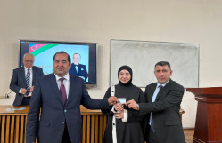 "Heydər Əliyev-Dövlətçilik məfkurəsinin və Xilaskarlıq missiyasının ulu zirvəsi" adlı tədbir keçiirlib