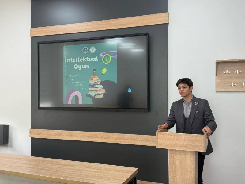 ChemXplorers Elm Klubunun təşkilatçılığı ilə təlim keçirilib