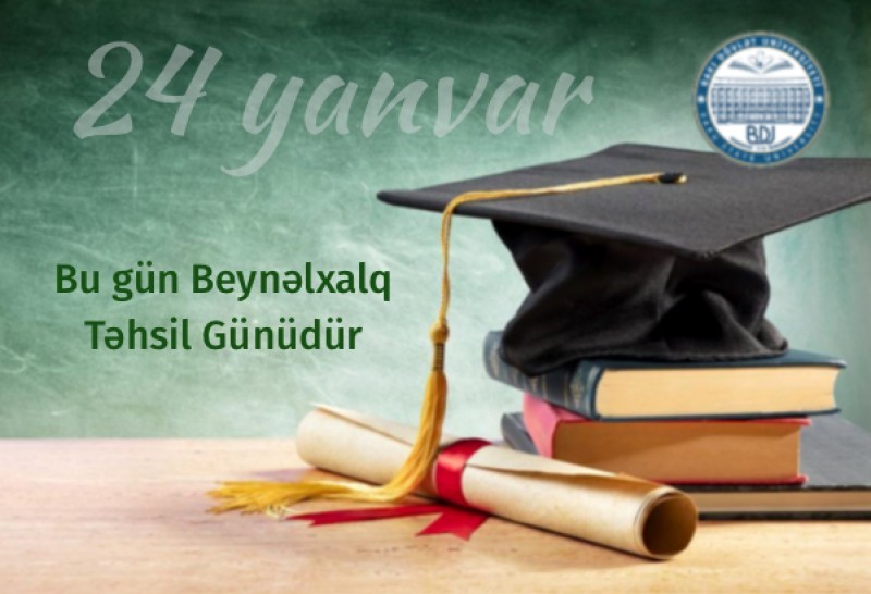 Bu gün Beynəlxalq Təhsil Günüdür